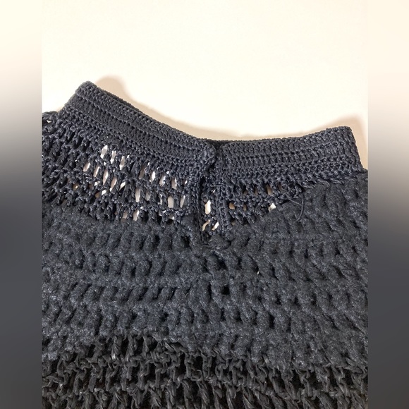 Antonia Campbell Hughes for TOPSHOP Crochet Knit Skirt Size M/10 UK - Picture 8 of 11